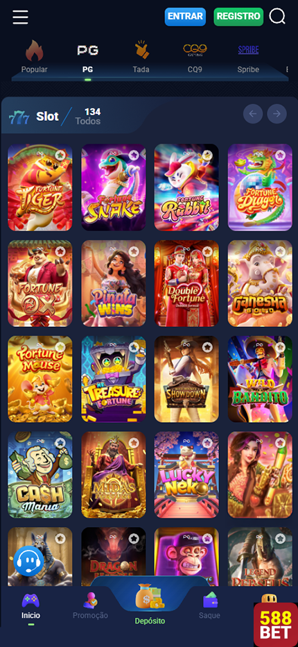 Prêmios Jogos 588bet.com